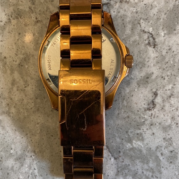 Fossil Rose Gold Watch - Picture 4 of 6